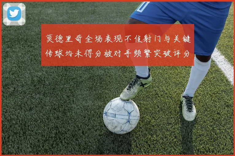 莫德里奇全场表现不佳射门与关键传球均未得分被对手频繁突破评分仅为68